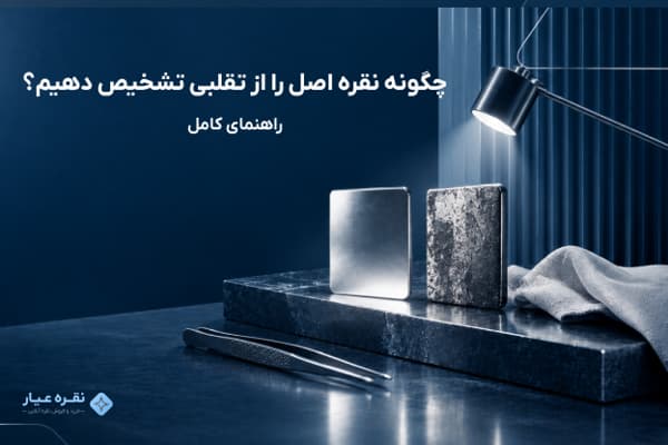چگونه نقره اصل را از تقلبی تشخیص دهیم؟ - راهنمای کامل